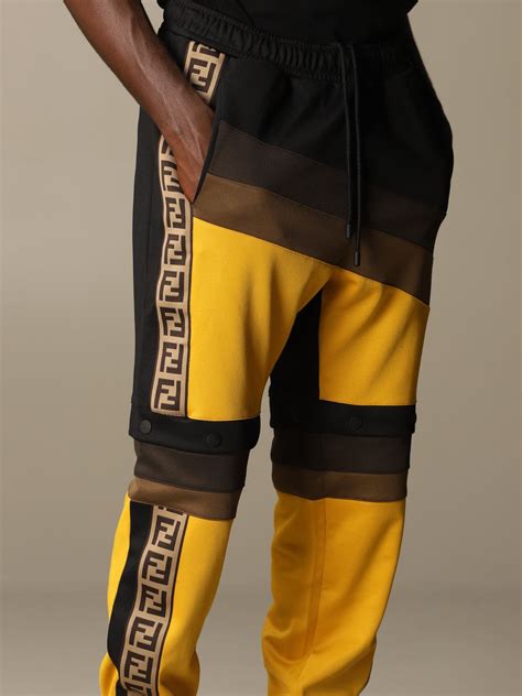 mens vintage fendi trousers|Fendi joggers men's.